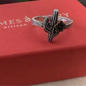 James Avery Cactus Blossom Ring Size 8